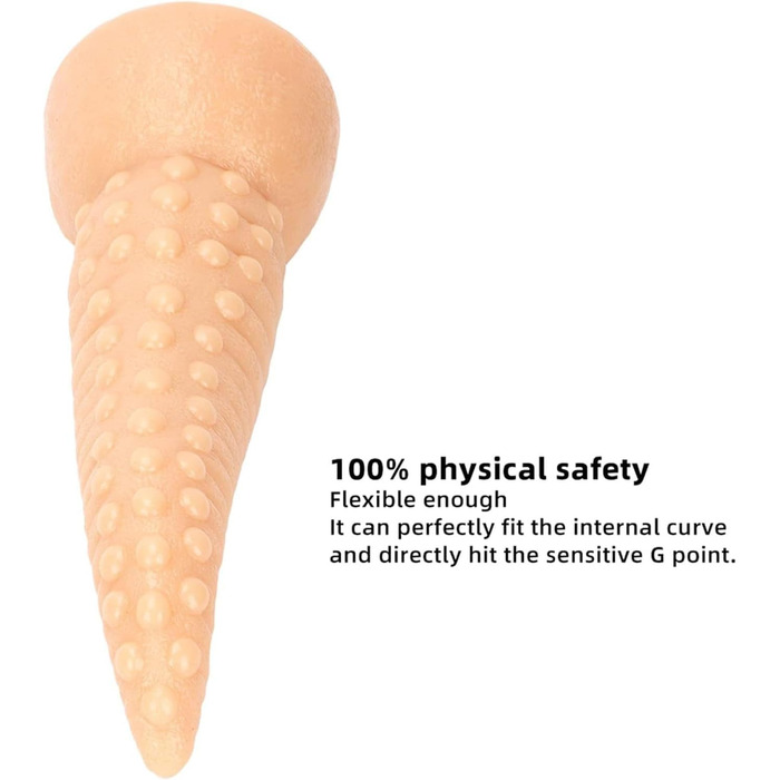 Анальний дилататор YXBLV 35.5 см, XXL, гнучкий, з присоскою, для жінок та чоловіків