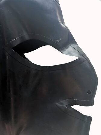 Латексна маска з мереживом для BDSM/Fetish/Bondage - Косплей маска на Хелловін (M)