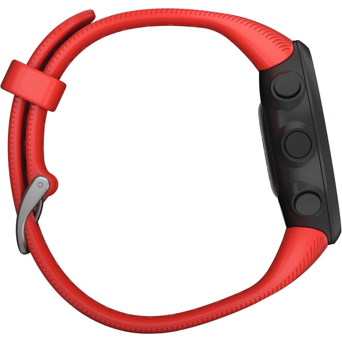Спортивний GPS-годинник Garmin Forerunner 45 для бігу, фітнес-трекер з пульсометром та планами тренувань, червоний (розмір M)