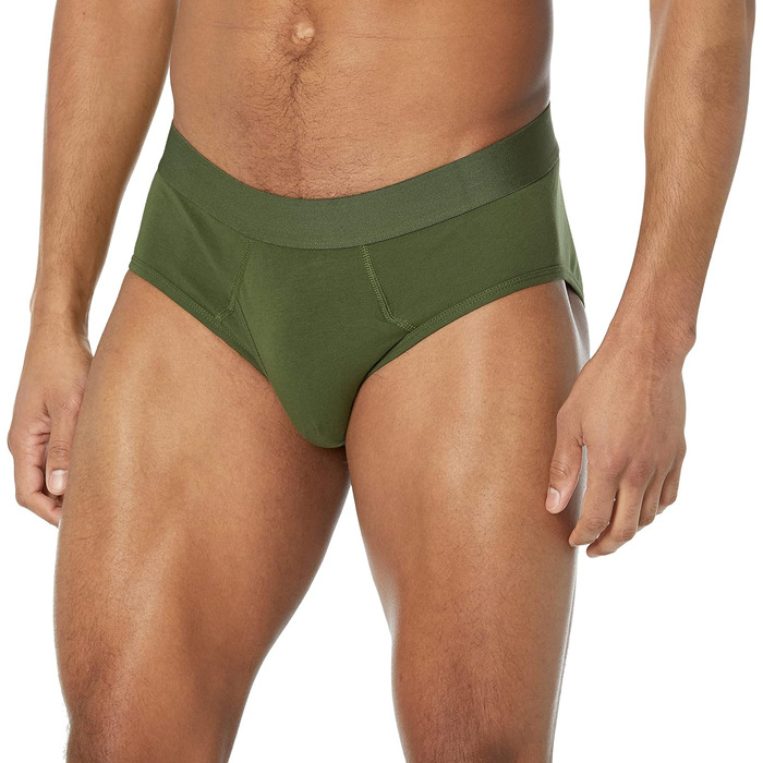 Бавовняні труси чоловічі Amazon Essentials (7 шт.) - великі розміри (3XL-5XL), різні кольори