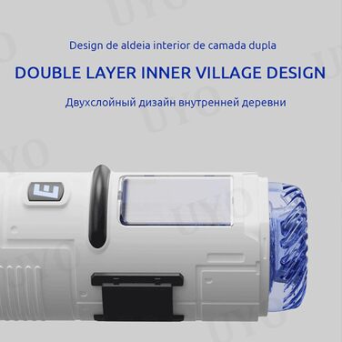 Автоматичний мастурбатор QgLust з AI-керуванням: 3 режими всмоктування та 10 вібрацій для чоловіків