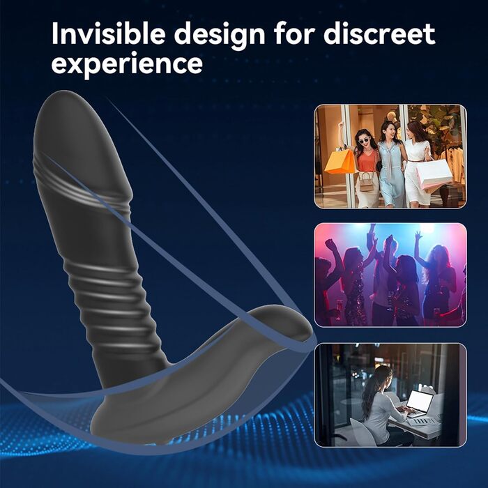 Вібратор анал для чоловіків з 10 режимами вібрації, простатична стимуляція, секс-іграшка для пар, чоловічий анальний плагін, секс-іграшка для чоловіків та жінок, гей-секс іграшка