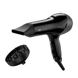 Професійний фен для волосся Braun Satin Hair 7 SensoDryer HD785 з термосенсором, IonTec та дифузором, чорний