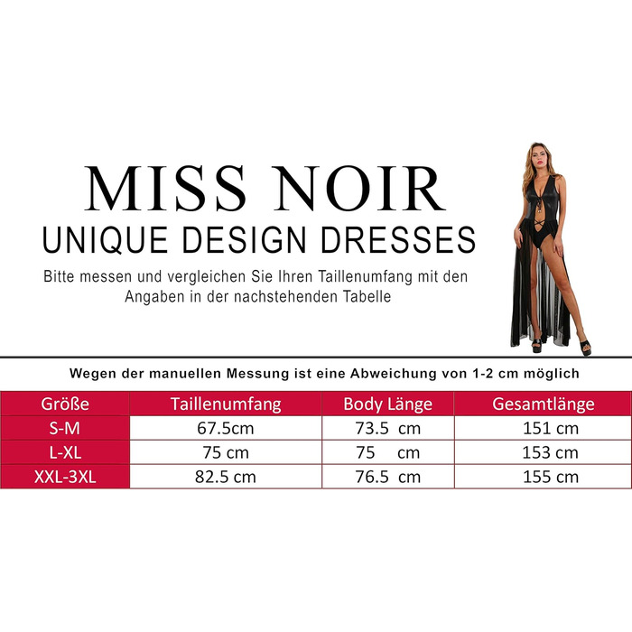 Сукня MISS NOIR довга з вбудованим боді та спідницею з тюлю – сексуальна вечірня сукня для клубу, ефект гліттеру (L-XL, чорна)