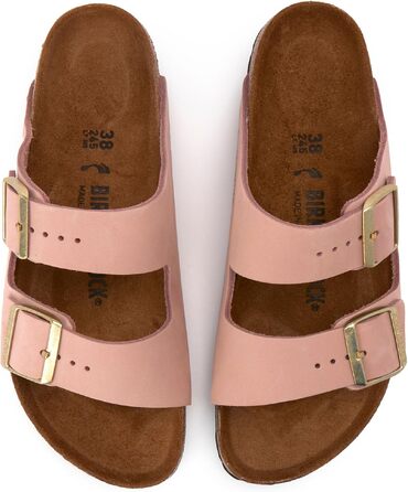 Сандалії Birkenstock Arizona Superlauf (вузька колодка, 43 EU, колір Rose)