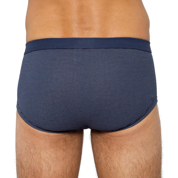 Чоловічі труси ESGE з тонкими смужками (5 шт. в упаковці), XXL, морський колір