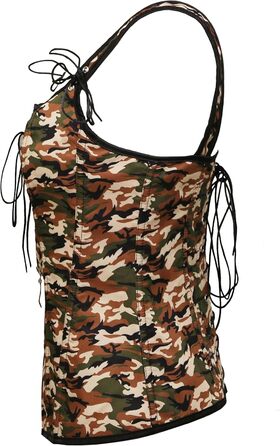 Жовтий корсет з екошкіри для жінок Bslingerie® (XL)