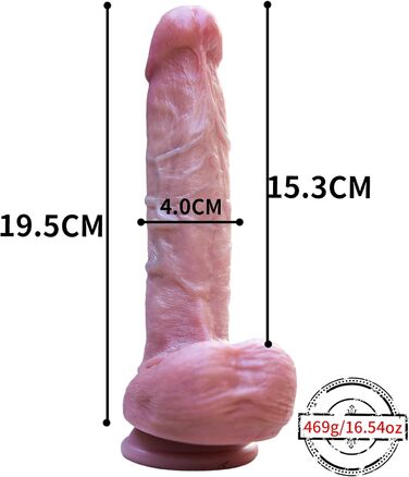 Реалістичний дилдо ручної роботи з сильним присоском для інтимних іграшок, з м'якого силікону (для чоловіків)
