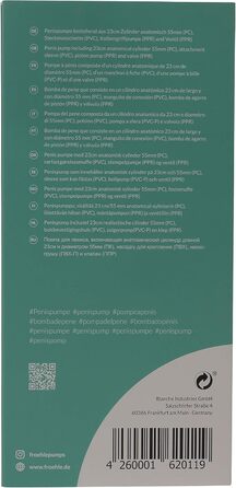 Пумповий масажер для чоловіків Frohle PP020 Professional - Професійний набір (1 шт.)