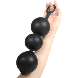 Анальний дилататор з силікону 3 шт. набір, надувний, для анального сексу, масажер, для пар, експандер