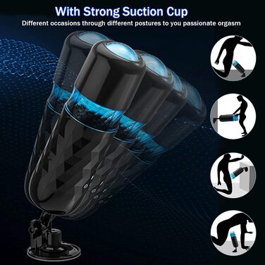 Іграшка для чоловіків Sumeber: 7 способів стимуляції, телефонний стійка, автоматичне керування