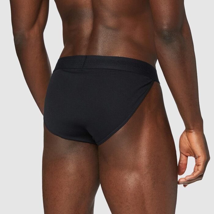 Танга чоловічі Skiny з бавовни Retro G-String (2 шт.) чорного кольору, розмір M (082227)