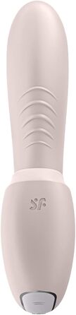 Satisfyer Sunray Connect App Rabbit - вібратор для жінок з підключенням по Bluetooth | Кліторальний та G-точковий масаж | Водостійкий (IPX7) | Бездротовий | З високоякісного силікону | Рожевий колір