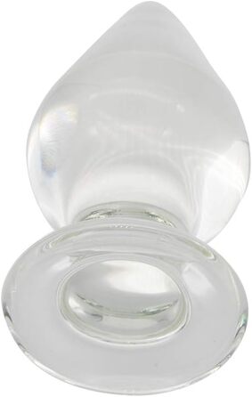 Анальний розширювач зі скляним конусом Kristall, 7.5 x 16 см для жінок та чоловіків