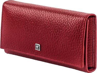 Манікюрний набір ZWILLING Premium Edition (5 предметів) для догляду за нігтями та педикюру, полірована нержавіююча сталь, шкіряний футляр (Червоний)