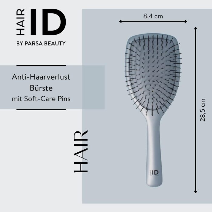 Масажна щітка для волосся PARSA Beauty Hair ID Anti-Hairloss проти випадіння та ламкості волосся