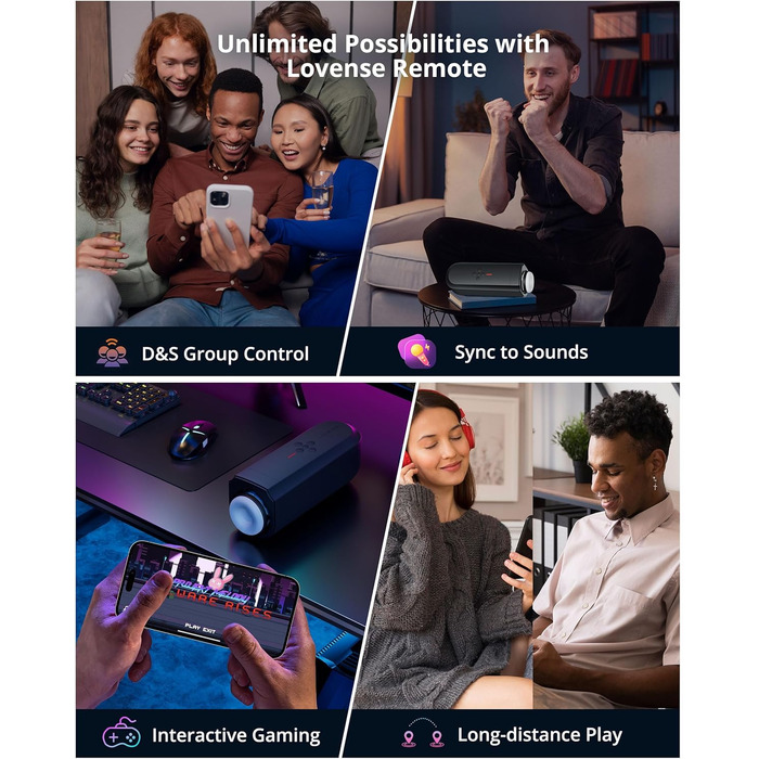 LOVENSE Solace - Автоматичний електричний секс-іграшка для чоловіків з пультом керування, різні режими, для соло та парних ігор