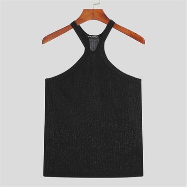 Чоловіча футболка Deepsko з прозорою сіткою та вирізами, комплект з двох частин для вечірок