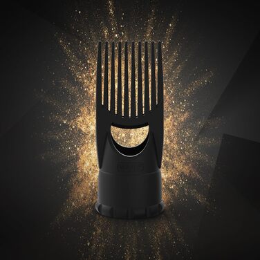 Фен для волосся WAHL PowerPik 5000 для афро-кучерявого волосся з насадкою-піком, 3 температурні режими, ефект анти-фриз