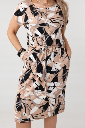 Класична повсякденна сукня міді FEMIMODA, розмір 44