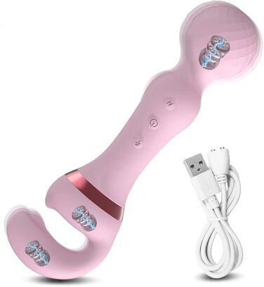 Вібратор для жінок ChicLSQ 2025 з 20 режимами вібрації (10+10), потужний та тихий, для особистого задоволення та парних ігор