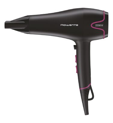 Фен для волосся Rowenta x Karl Lagerfeld CV184L Express Style: компактний, потужний, складаний, чорний