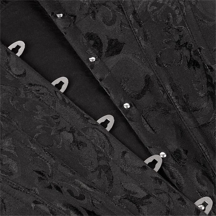 Корсет для жінок Sxybox: чорний корсет-топ з шнурівкою, готичний стиль, для повних грудей