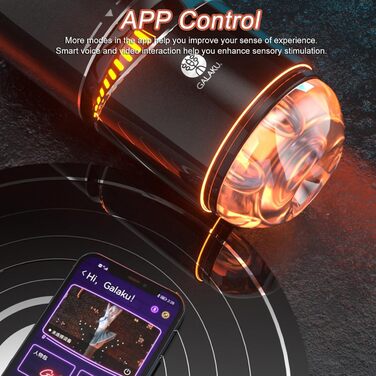 Мастурбатор Layhou з керуванням через додаток, автоматичний статевий аксесуар для чоловіків, 10 режимів вібрації, іграшка для дорослих