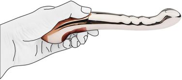 Анальний плаг з нержавіючої сталі GUYOS Doppelkopf для стимуляції G-точки та простати, 710г