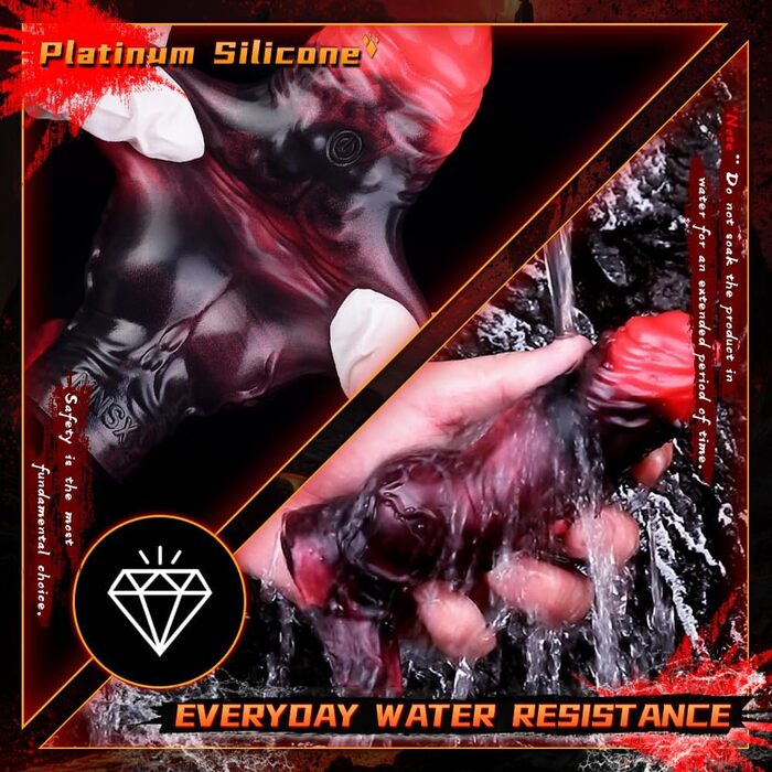 Вібратор для чоловіків NAIXBTY з реалістичним дизайном, пеніс-манжета, 10 режимів вібрації, стимулятор головки, збільшувач пеніса