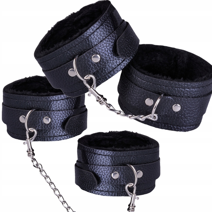 BDSM-набір Ero-Bull, чорний, 12 елементів