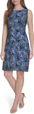 Сукня Tommy Hilfiger Adaptive жіноча з кишенями, колір синій/блакитний (32)