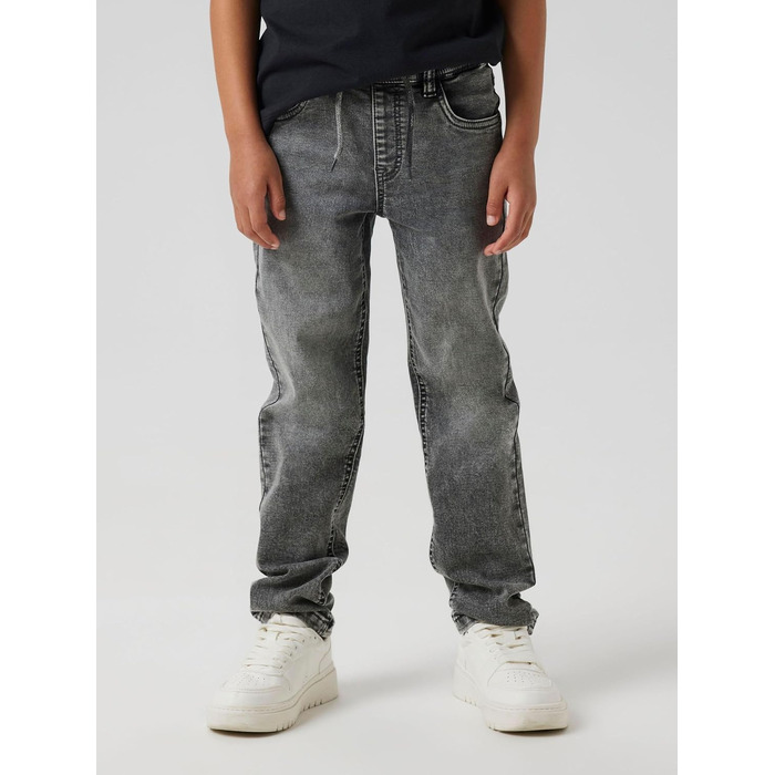 Джинси для хлопчиків NAME IT Slim Fit Sweat, колір Medium Grey Denim, розмір 128