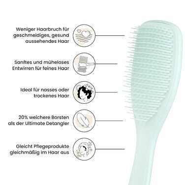 Щітка для волосся Tangle Teezer Ultimate Detangler для фарбованого, тонкого та рідкого волосся, синя