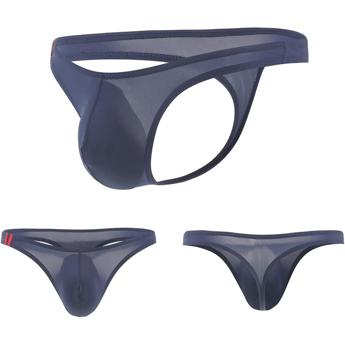 Танга чоловічі Panegy з тонкого льону, низька посадка, 3/4/5 шт. в упаковці, XL, багато кольорів