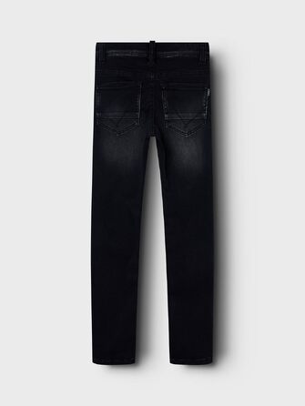 Джинси для хлопчиків NAME IT X-Slim, чорний денім, зріст 170 см