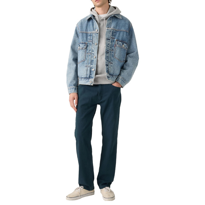 Чоловічі джинси Levi's 505 Regular Fit синього кольору (Salute), розмір 30W/30L
