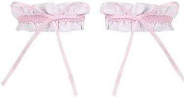 Костюм горничної MaxToonrain: Французьке плаття в стилі аніме Лоліта для жінок та дівчат (рожевий, сердечком, XXL)