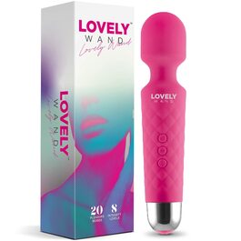 Вібратор для жінок Lovely Wand - бездротовий, водонепроникний, 20 режимів, з акумулятором