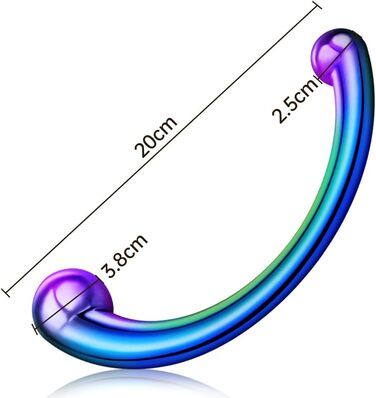 Анальний масажер для чоловіків та жінок Roluck з нержавіючої сталі, стимулятор G-точки, анальний плагін