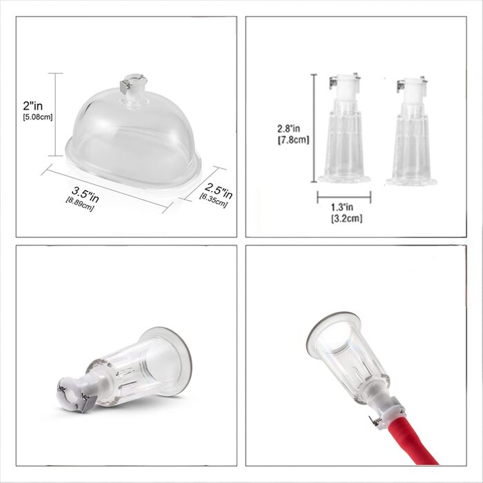 Секс-іграшка для жінок Jinqian: стимулятор сосків, вакуумний насос, набір для пар, BDSM