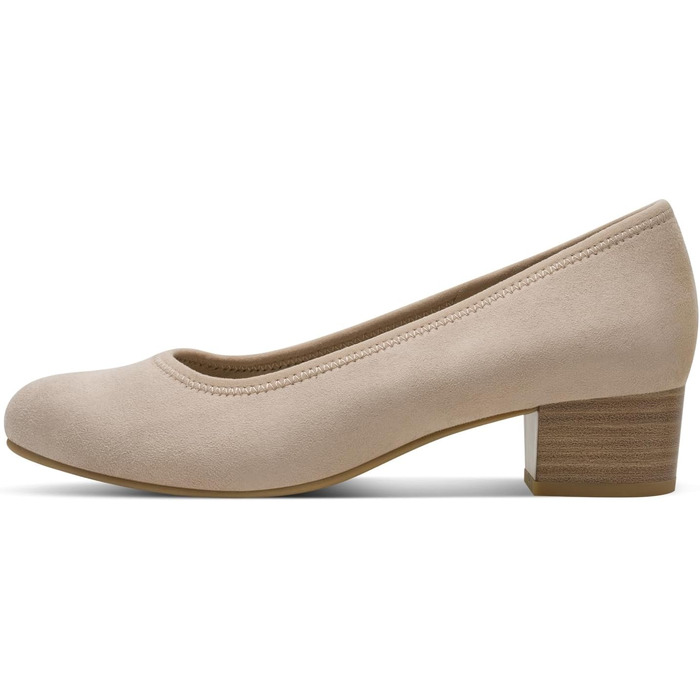 Жіночі туфлі Jana Pumps синтетичні, бежеві, повнота H, розмір 41 EU