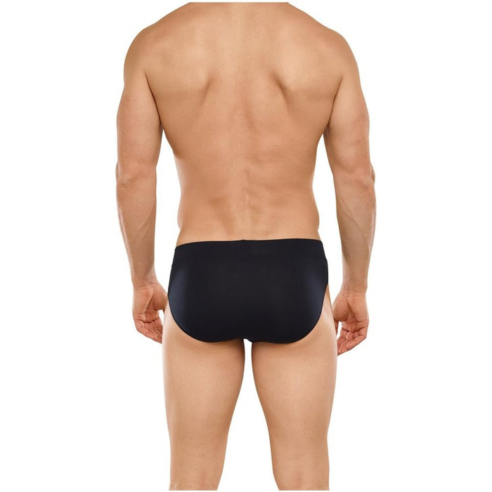 Труси чоловічі Schiesser Rio Long Life Cotton, блакитно-чорні, 2 шт., розмір 7/XL