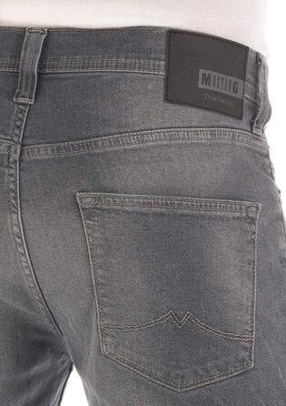 Чоловічі джинси MUSTANG Vegas Slim Fit з еластичним денімом, сірі (44W / 34L)