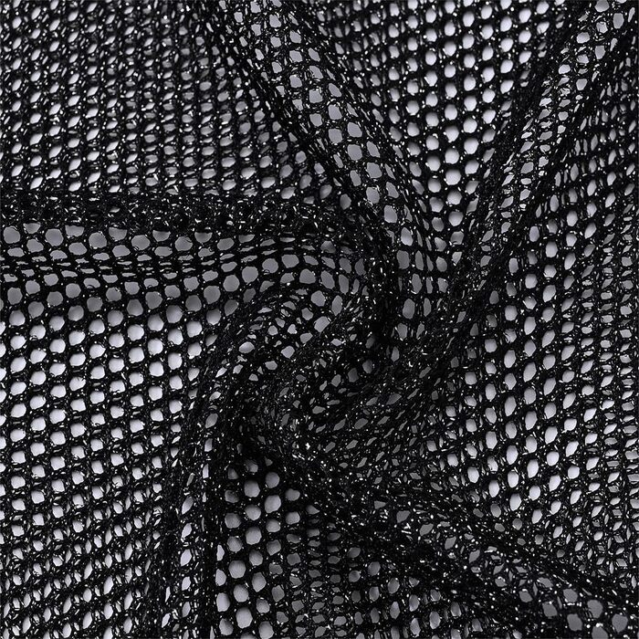 Чоловіча футболка BIATWOWR з прозорими рукавами, тонка майка, чорна (XL)