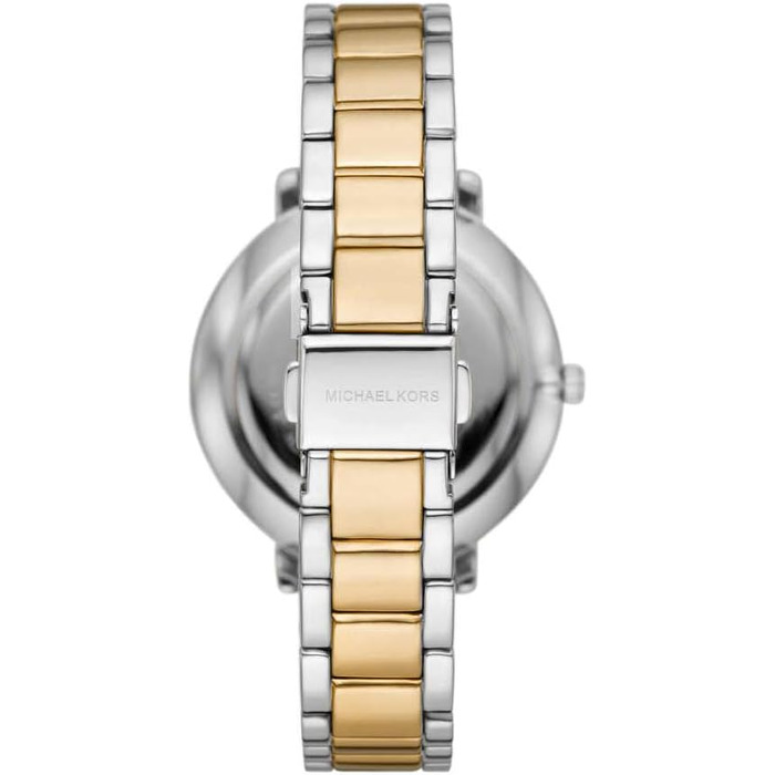 Жіночий годинник Michael Kors Pyper кварцовий, сталевий браслет, сріблясто-золотистий колір