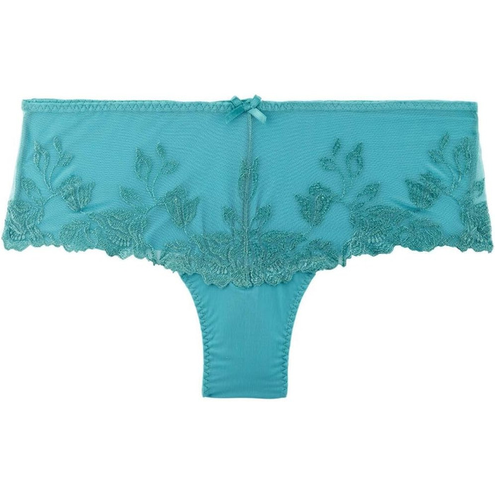 Труси жіночі Aubade Softessence Hipster, бавовна, непрозорі (XL, Алое)