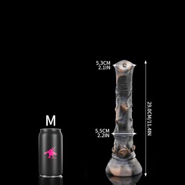 Анальний плагін Nothosaur HUNTER JACK 23.5 см для пар: сталевий, з ременем, для чоловіків та жінок