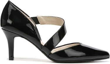Жіночі туфлі-човники LifeStride Suki Pump, чорний лак, розмір 40 EU (Wide/Широка колодка)