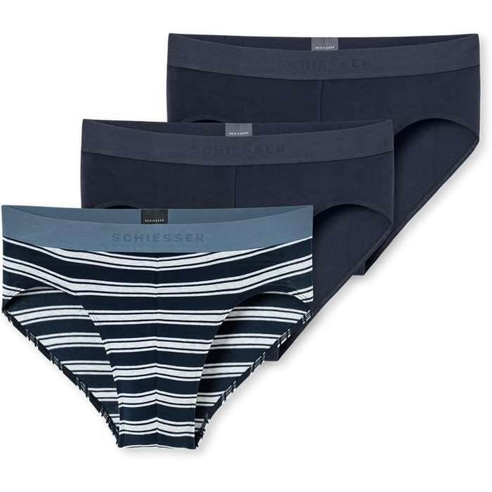 Труси чоловічі Schiesser 3 шт. з органічної бавовни (Bio Baumwolle), Multipack, розмір 95/5, 6_180198